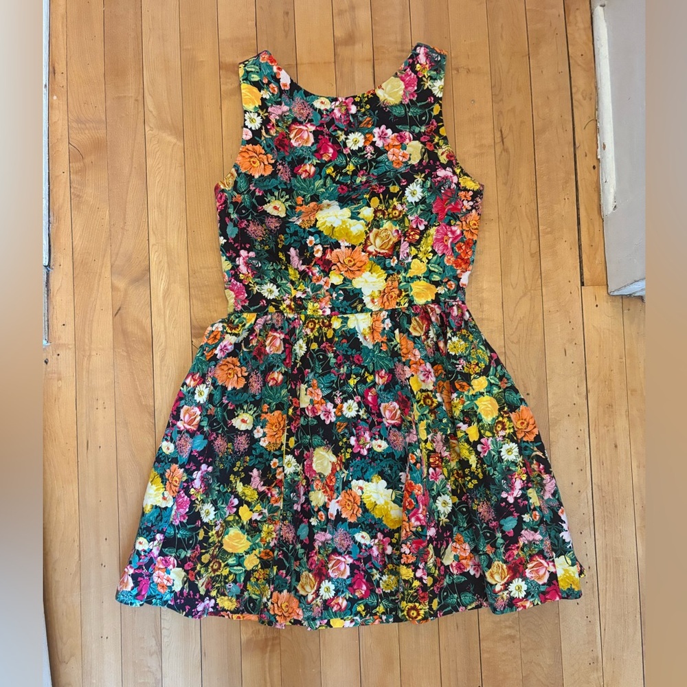 ZARA Multicolor Floral Dress